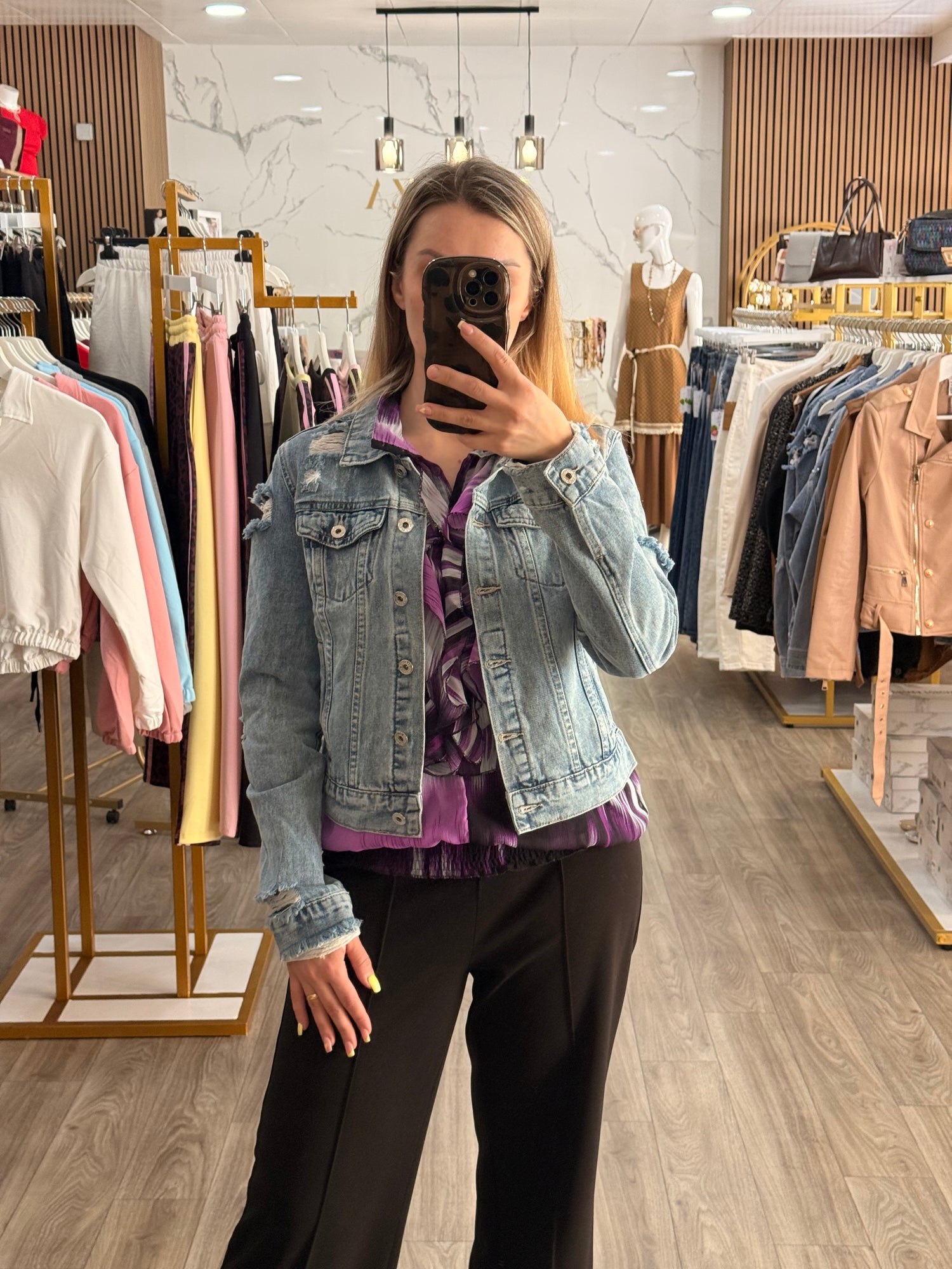 Veste Denim Mila