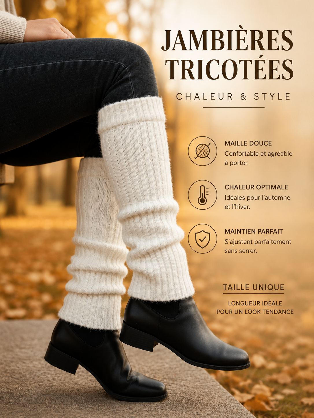 Jambières Tricotées