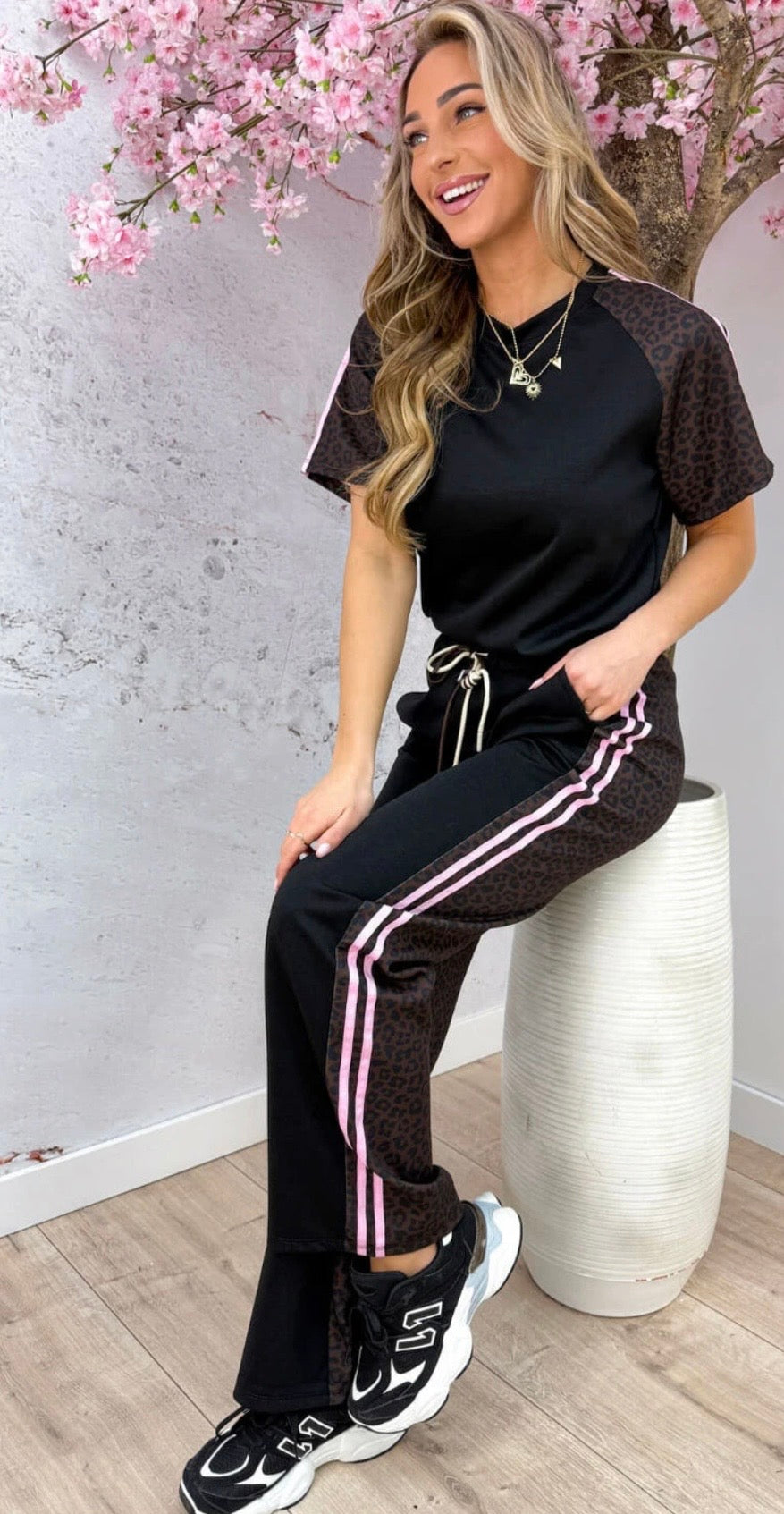 Ensemble Casual Chic Léopard