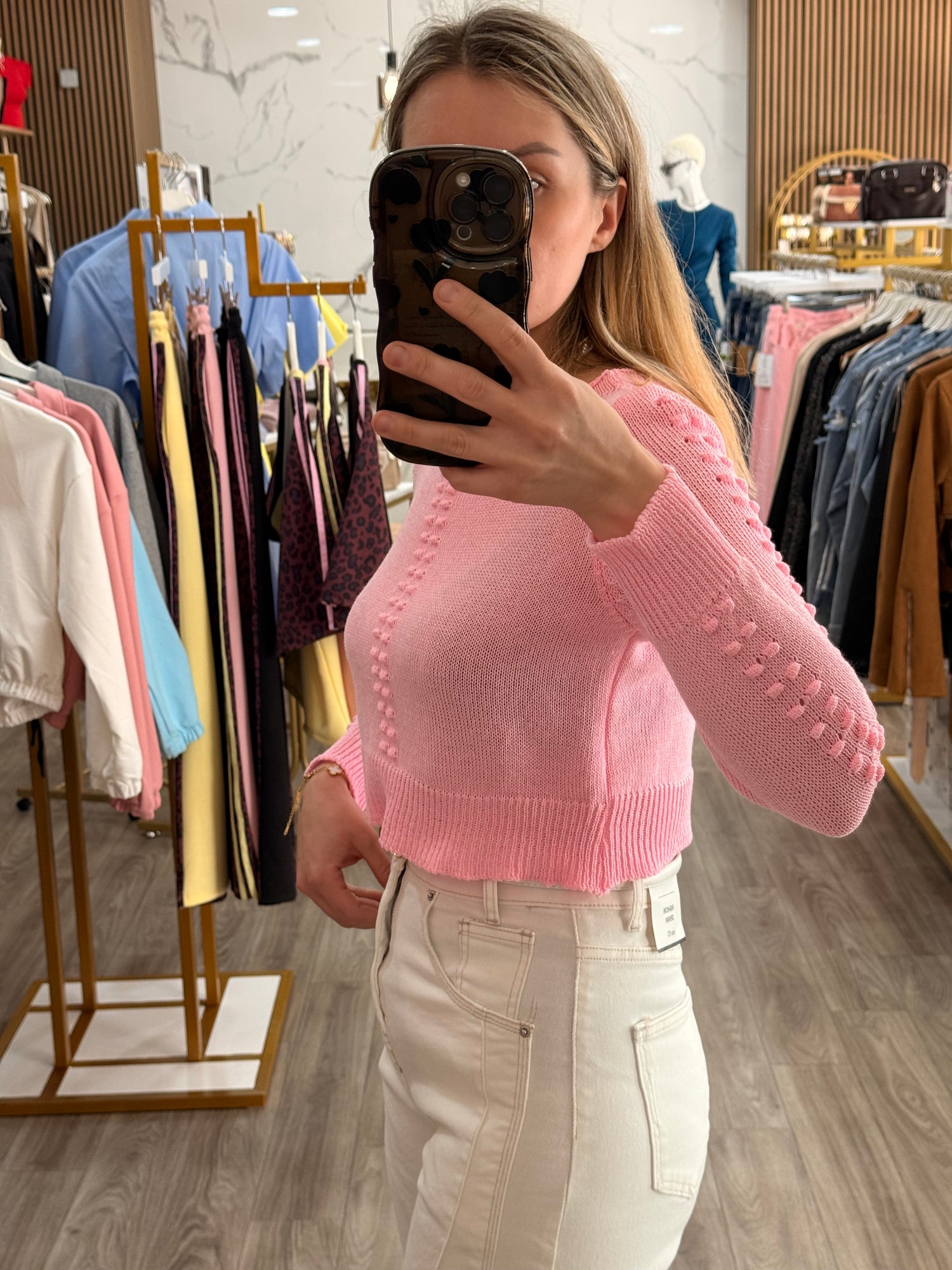 Pull maille courte Yara